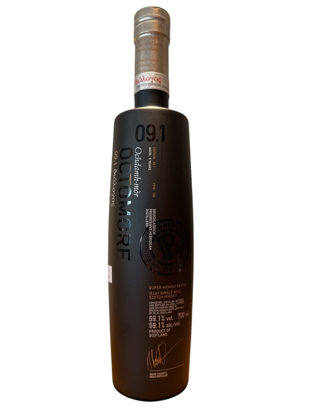 Bruichladdich Octomore 09.1 5yo 2013/2018 - 59,1%
