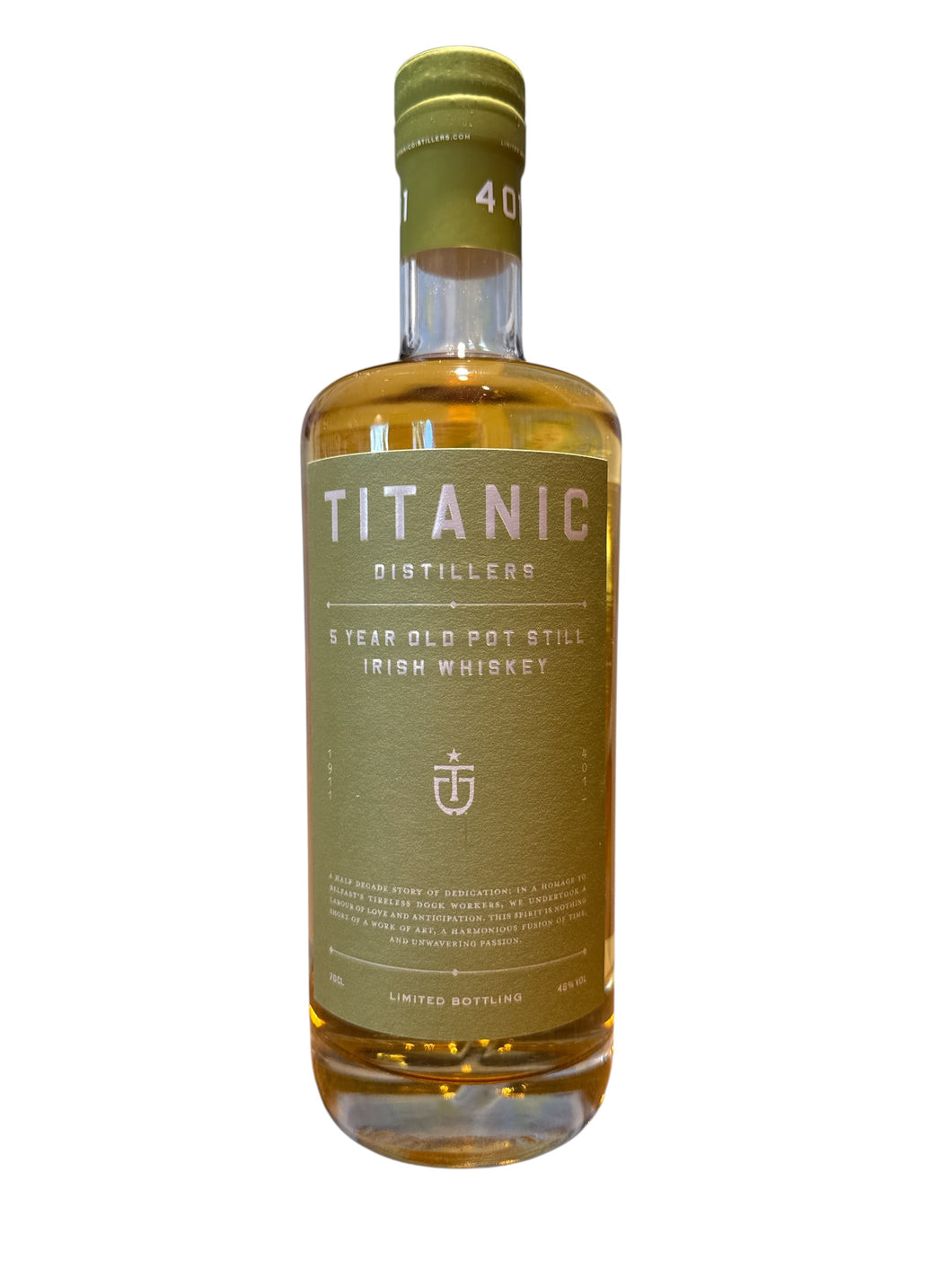 Titanic Irish Pot Still Whiskey 5yo - 46,0%