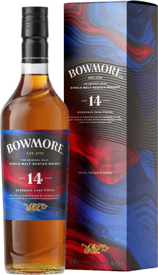 Bowmore Bordeaux Cask Finish 14yo - 43,0%