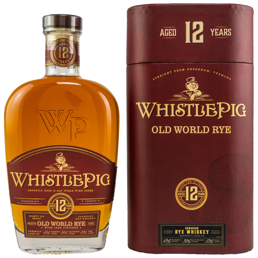 Whistlepig 12yo Rye - 43,0%