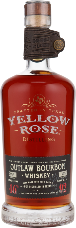 Yellow Rose Outlaw Bourbon - 46,0%