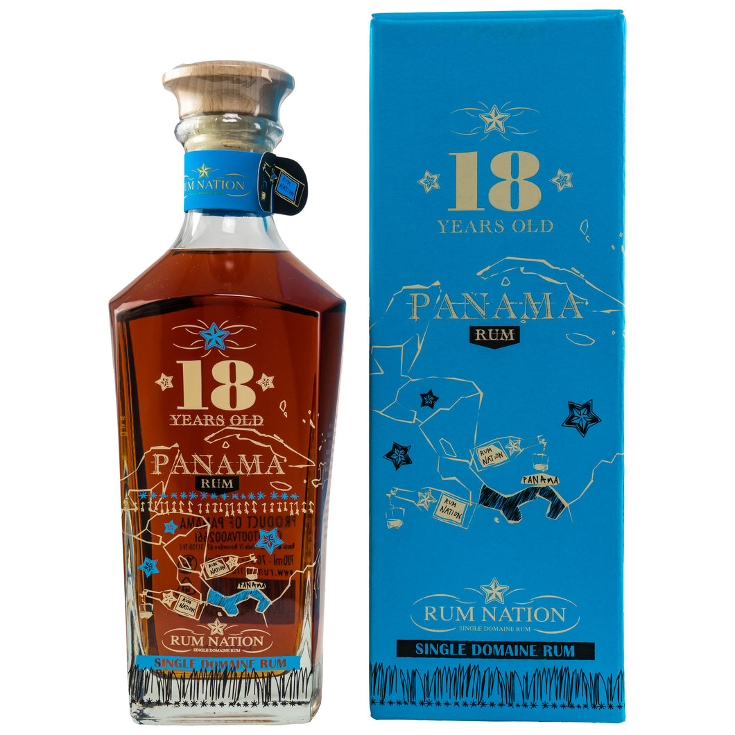 Nation Panama 18yo Decanter - 40,0%